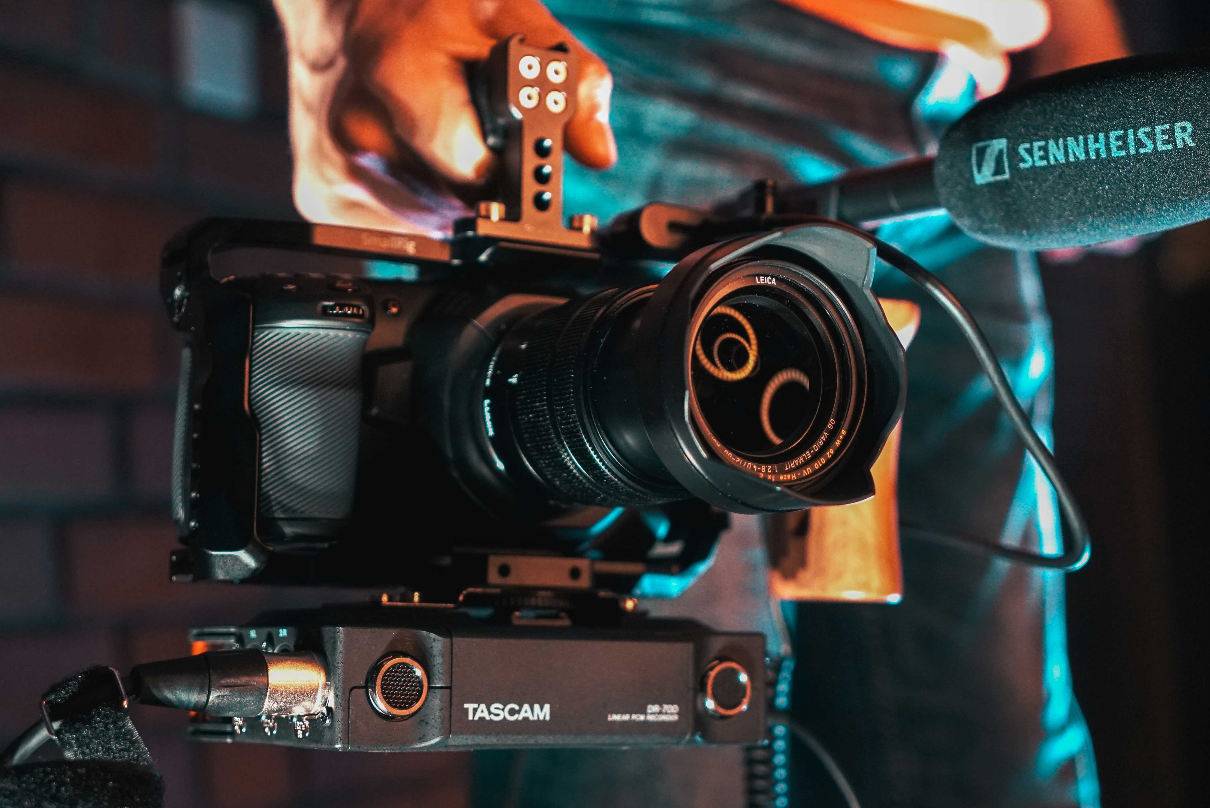 Blackmagic Pocket Cinema Camera 4K - Eine der Kameras bei E.L.F.