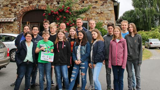 Das Team der Filmfahrt 2019, das auch aus Teilnehmern des Castings besteht